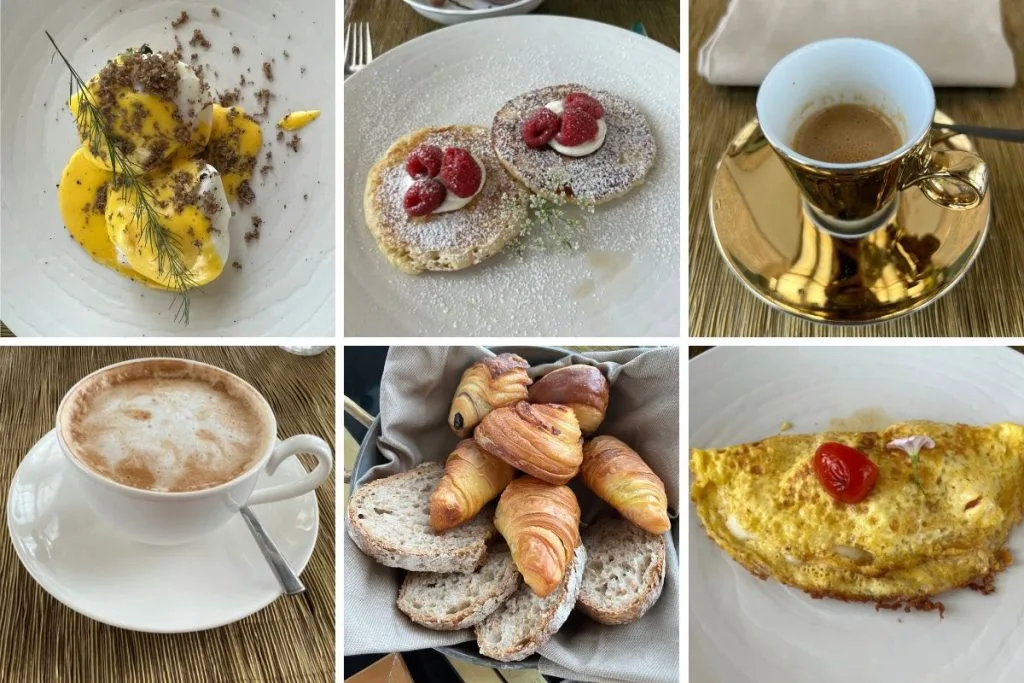 Made-to-order breakfast at JW Marriott Venice's JW Retreats