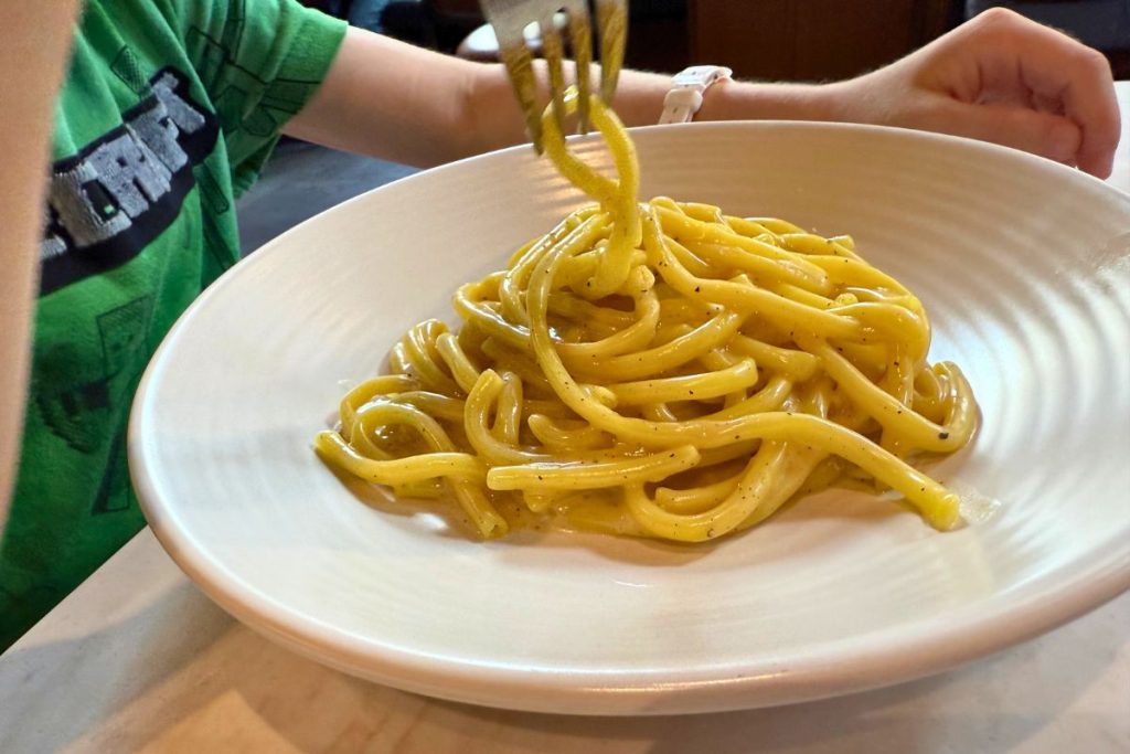 Bancone Michelin-recommended Italian restaurant in London - excellent dining option for families visiting for 2 days