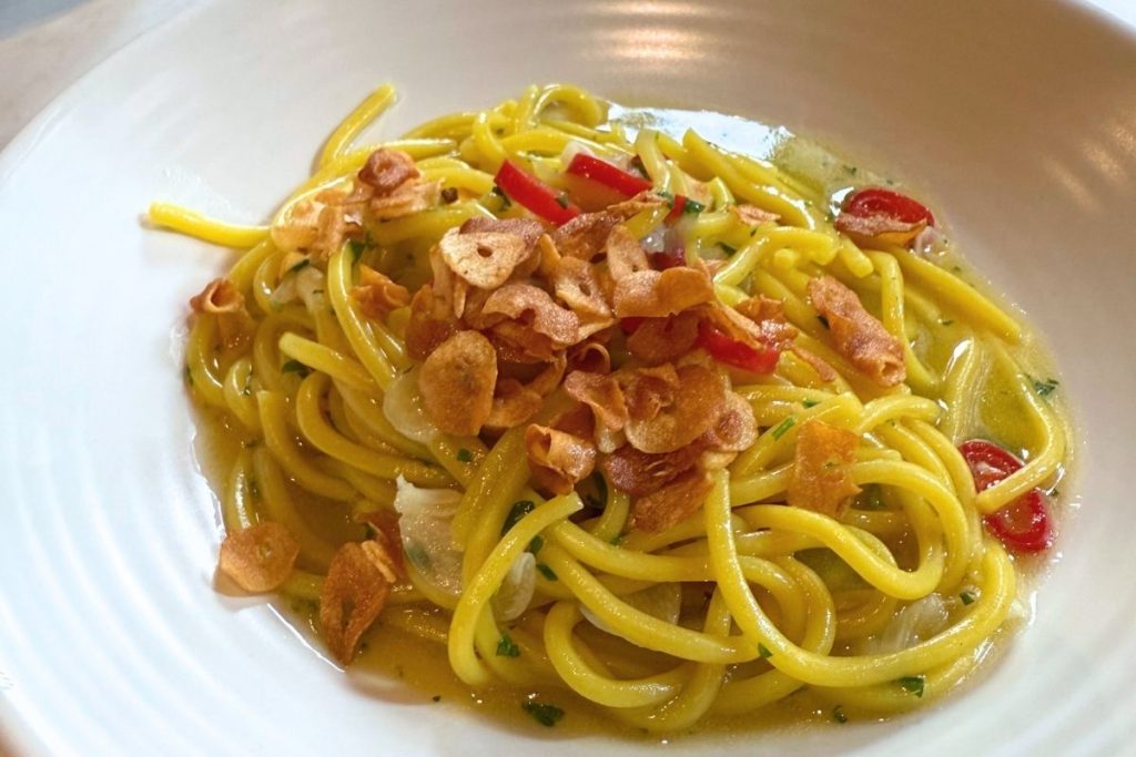 Bancone London fresh pasta dinner - Michelin recommended Italian restaurant