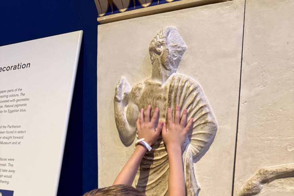 British Museum Greek galleries - free family attraction